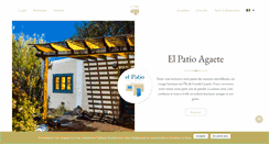 Desktop Screenshot of elpatioagaete.com